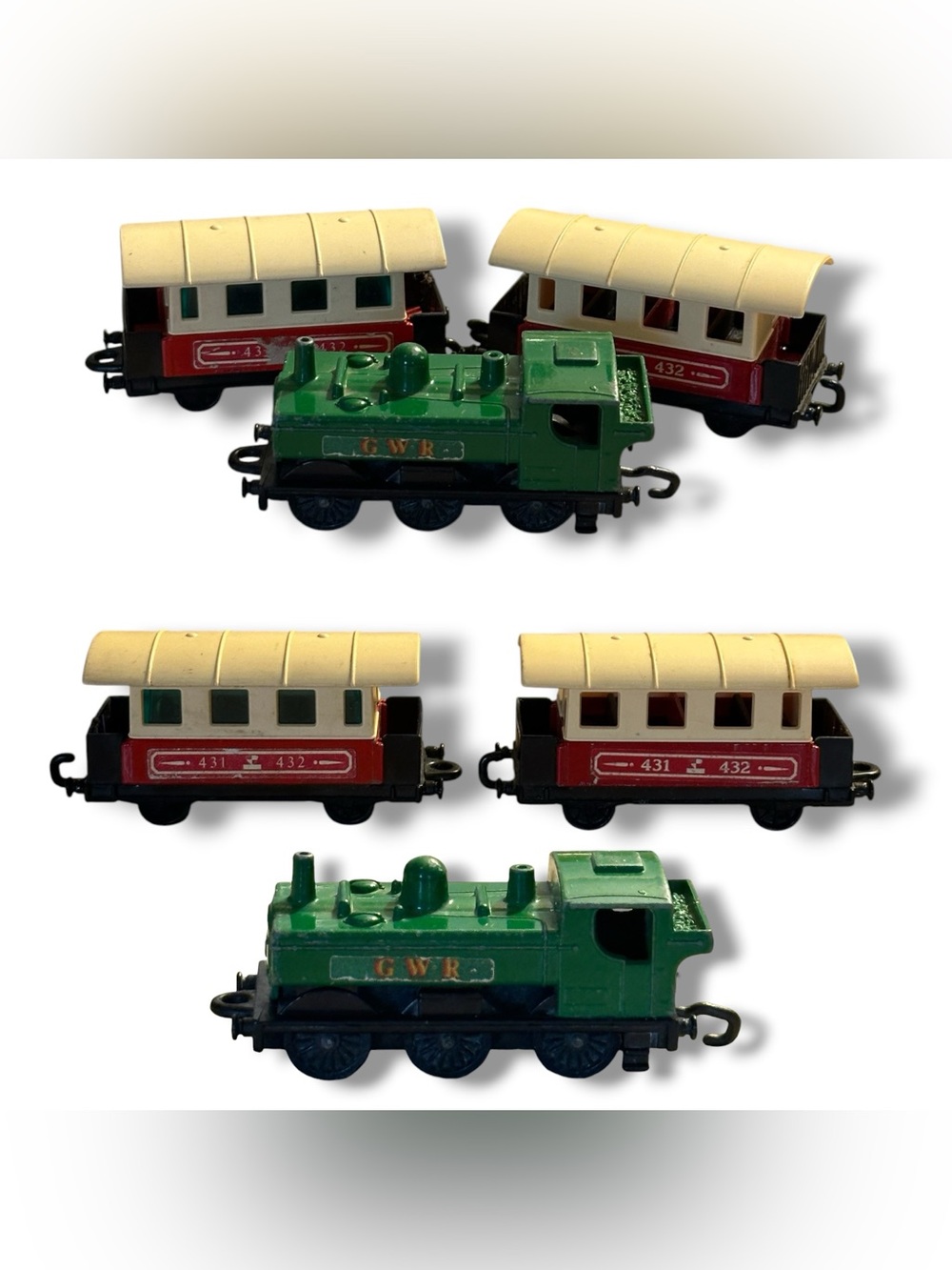 Matchbox Superfast GWR Tank & Passenger Coaches Train Bundle